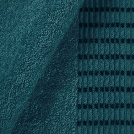 MALLONI HOME Cotton 2 Pack Oversized Bath Towel Set 28x55 inches, Large Bath Towels, Ultra Absorbant Compact Quickdry & Lightweight Towel, Ideal for Gym Travel Camp Pool - Teal