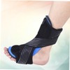 FOMIYES Adjustable Foot Drop Brace Plantar Splint Memory Foam Aluminum