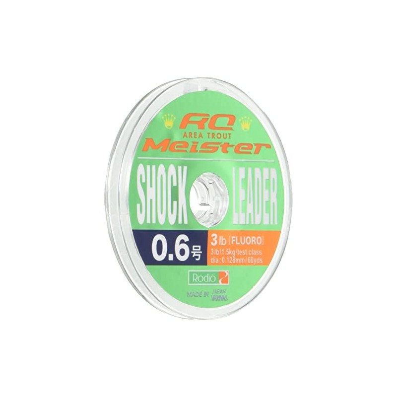 Rodiocraft Reader RC Meister Floro Lolider, Fluorocarbon, 60yds No. 0.6,
