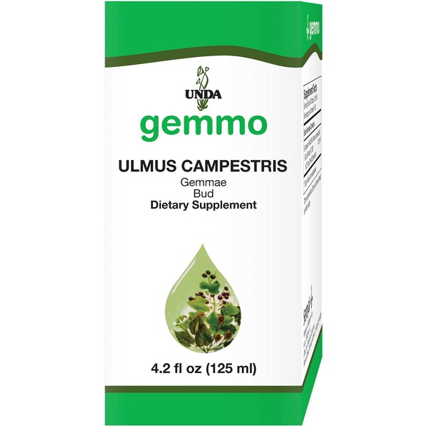 UNDA Gemmo Therapy Ulmus Campestris | European Field Elm Bud Extract | 4.2 fl. oz.