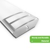 ANTLUX 4FT LED Flush Mount Puff Lights, 40W 4500LM, 5000K