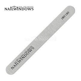 Nail Window Zebra Wood File 180/180 / 네일윈도우 지브라 우드파일180/180