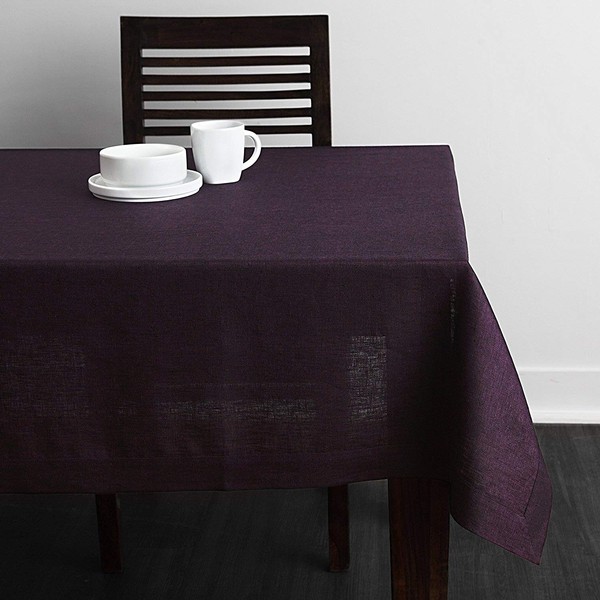 Solino Home Linen Tablecloth 60 x 120 Inch - 100%