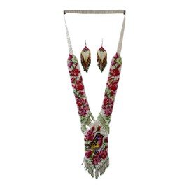 HAYBERG Traditional Ethnic beaded necklace Indian Fashion Jewelry long necklace colourful designer small beads necklace for womens Jewellery Set design-64, Small, beads, No Gemstone