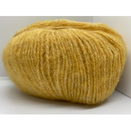 Ice Yarns Apricot Gold Charm - DK Weight Metallic Sparkle, Mohair Wool Acrylic Nylon Blend Yarn with Sparkle 50 Grams (1.75 Ounces) 200 Meters (218 Yards)