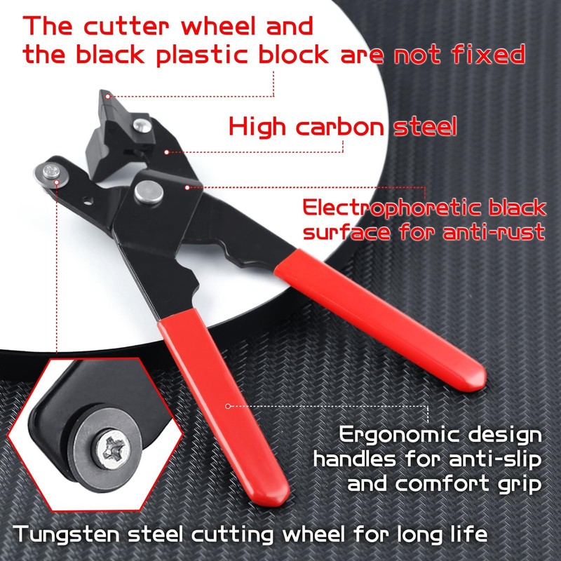 SPEEDWOX Ceramic Tile Cutter Tile Nippers With Strong Plastic Breaker