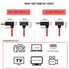 HangTon HDMI 8K 4K ProRes Cable for Camera Monitor Gimbal,
