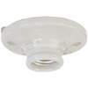 Leviton Porcelain Keyless Ceiling Lampholder, 3-3/4", 9874, White