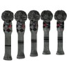 Scott Edward Golf Headcovers 5Pcs for Driver*1 Fairway*2 Hybrid*2,Knitted Elastic