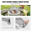 VEVOR Firepit Spark Screen Lid, 36" Diameter, Outdoor Firepit Ring