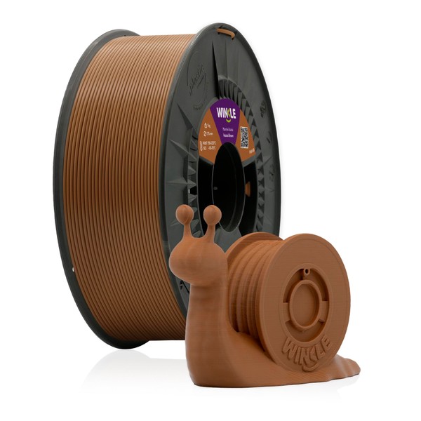 WINKLE PLA HD Filament 1.75 mm Acacia Wood Brown, 300