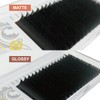 BEYELIAN MATTE BLACK Ellipse Flat Eyelash Extensions Mink Individual Semipermanent