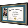 Yaetm 11x19 Diploma Frame for 8.5x11 Certificate & 4x6 Photo,