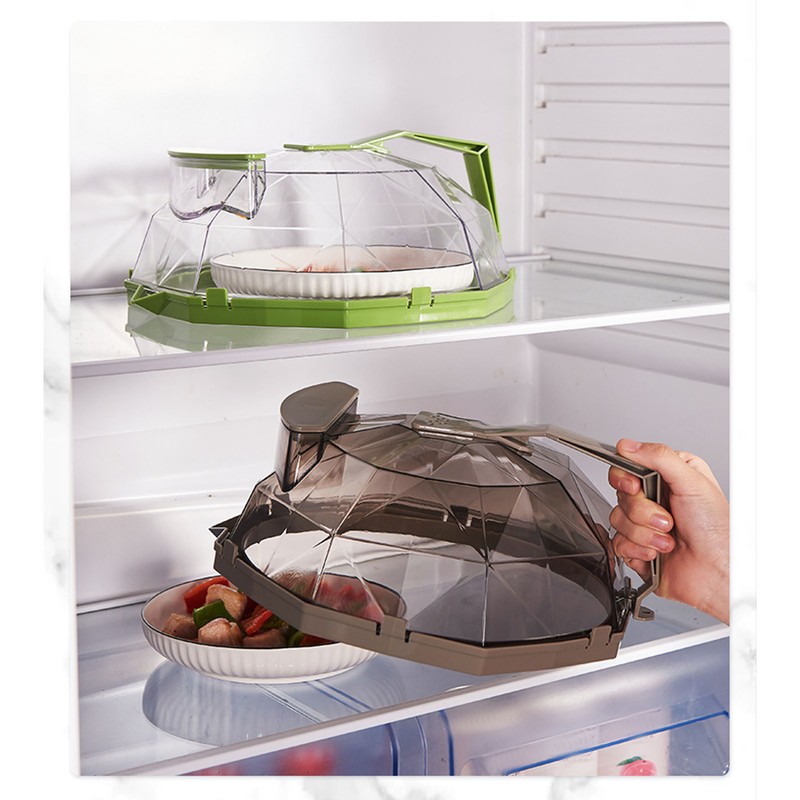 Microwave Splash Heating Cover PC Food Splatter Guard with Extension