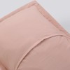 MarCielo 2-Piece Embroidered Pillow Shams, Decorative Microfiber Pillow Covers Set