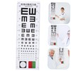Zerodeko Professional Eye Test Chart for Wall Visual Testing Chart