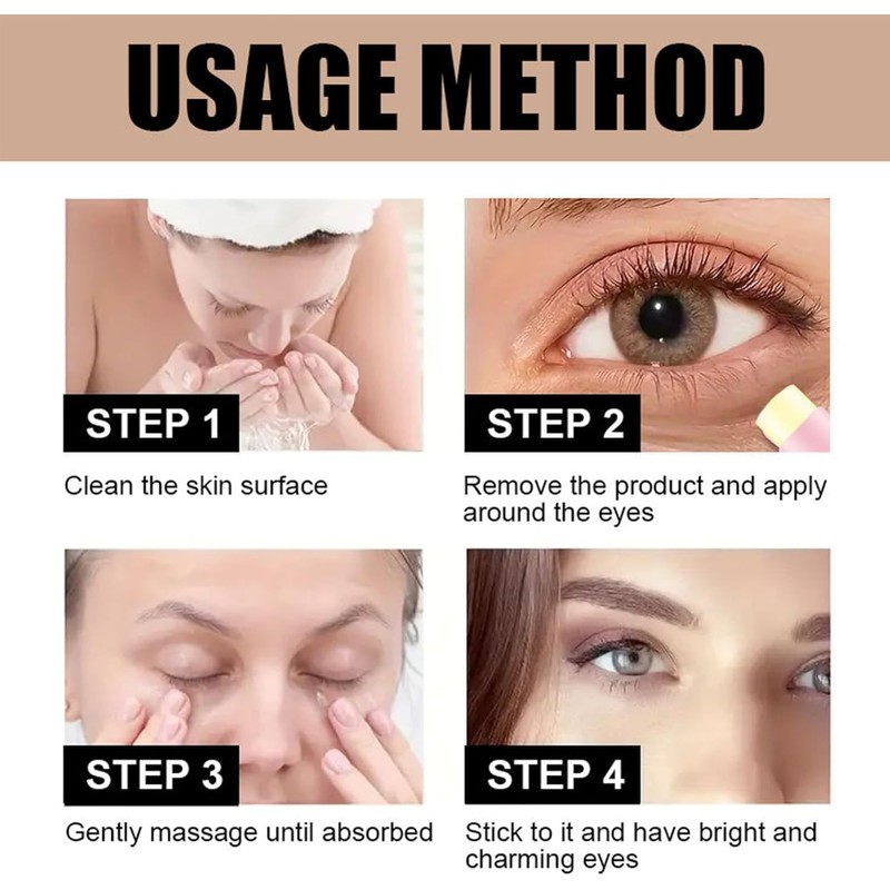 Contorno de Ojos en Stick con Retinol y Cafeína