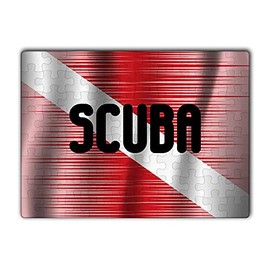 Makoroni - Scuba Diving Diver - Jigsaw Puzzle 80 pcs, DesN92