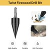 EZONEDEAL 32mm Firewood Log Splitter Wood Splitter Drill,Heavy Duty Drill