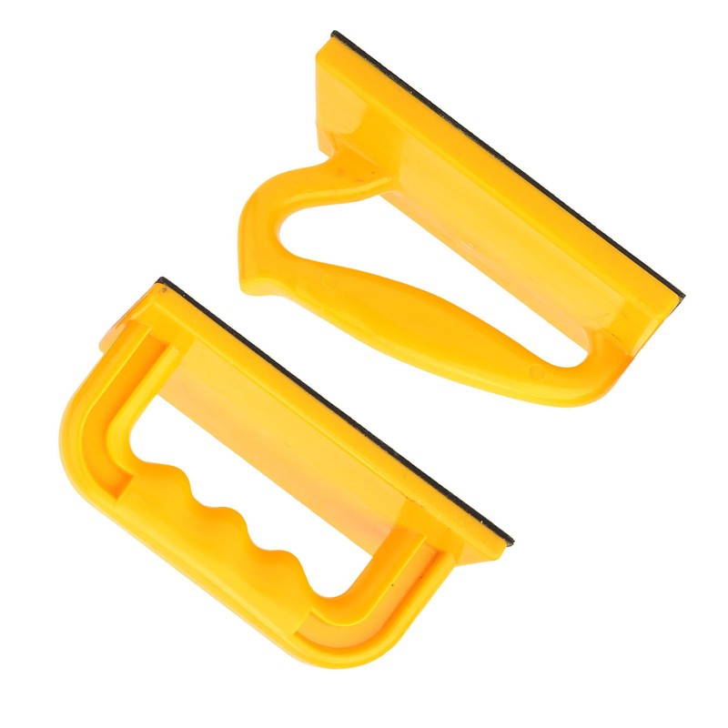 Wood Saw Push Stick Safety Block for Woodworking 2PCS Yellow