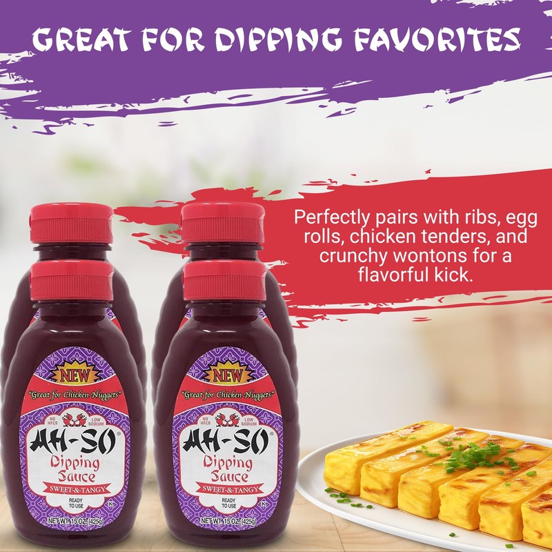 Ah-So Chinese-Style Dipping Sauce – 4 Pack (4 × 15