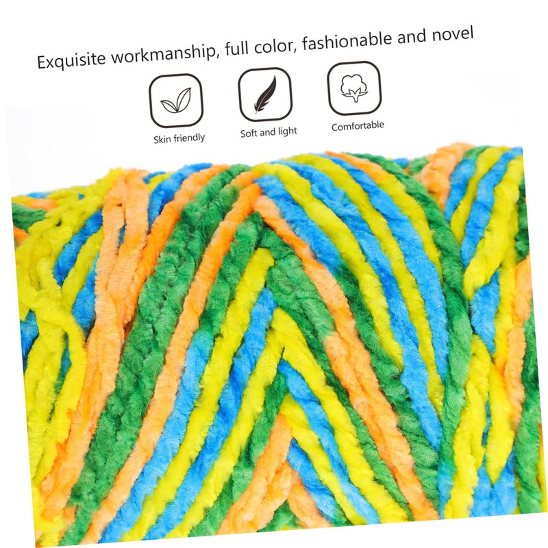 OHPHCALL 1PC DIY Woolen Yarn for Knitting Projects Soft Comfortable