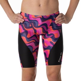 Flow Splice Jammer - Trajes de baño para nadar en niños, talla 21 a 32, Shockwave, 25