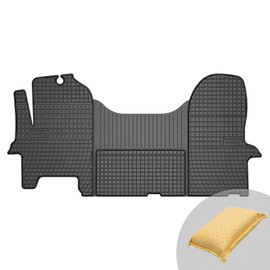 FROGUM EL Toro Rubber Mats All Year Round Set of Car Floor Mats for Iveco Daily III 1999-2014 | Durable Rubber Material | 1.5 cm Protective Edge