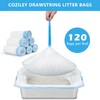 ELS PET 120 Count Small Cat Litter Box Liners, Heavy-Duty