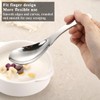 Berglander Stainless Steel Soup Spoons Set of 6, Raman Spoon,