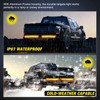 Nilight Truck Tailgate Light Bar 56" Aluminum Frame Triple Row