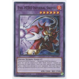 Evil Hero Infernal Sniper - LDS3-EN031 - Common - 1st Edition