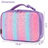 FlowFly Kids Lunch box Insulated Soft Bag Mini Cooler Back