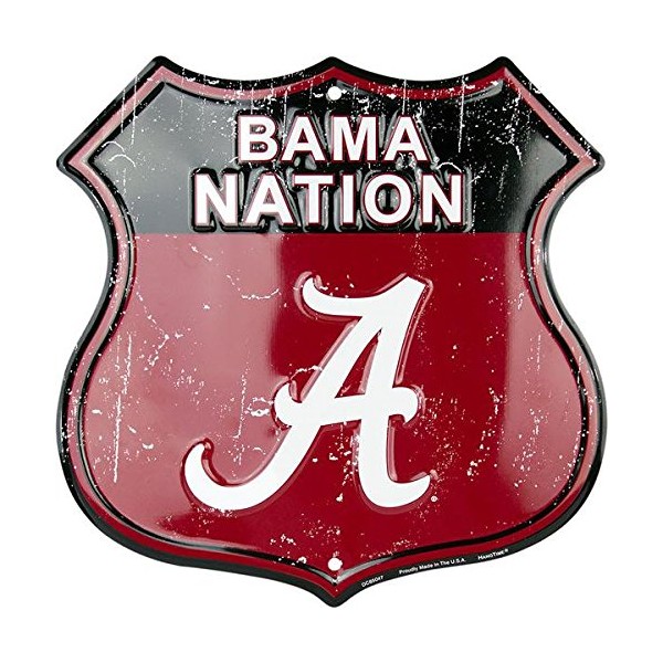 Bama Nation - University of Alabama Route Sign