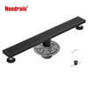 Neodrain 18-Inch Matte Black Linear Shower Drain,Stainless Steel Linear Drain