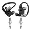 ZUDKSUY 2-Pack Ignition Coils 30500-Z6L-043 with Spakr Plugs Replacement for