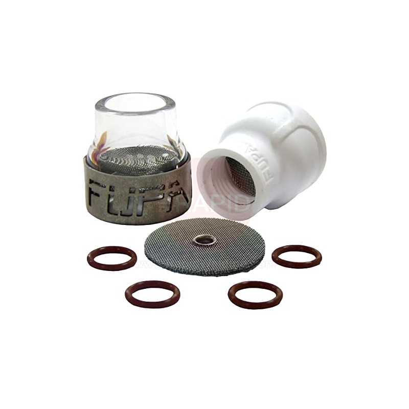 Furick Cup Dual FUPA #12 Welding Cup Kit w/Titanium Cover