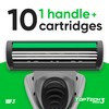 TopTech PRO 3 Razors for Men - Manual Shaving Razor
