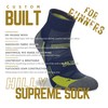 Hilly Running Socks Supreme Anklet, Midnight/Grey Marl, L EU