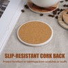 Adorever Coasters for Drinks Absorbent with Holder, 6 Pcs Ceramic
