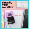 ExcelMark 2445 Date Stamp – Perfect for Shipping, Receiving, Expiration