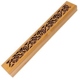 Incense Burner, Incense Plate, Incense Holder, Tea Utensils, Wooden Incense Burner, Heather, Bamboo, Non-combustible Cotton, Portable Buddhist Altar, Indoor Meditation, Dining, Indoor Reading, Buddhist Matters (Arabesque)