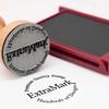 ExtraMark Portable Felt Stamp Pad with SnapTight Foldable Lid -