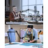 NOEVSBIG Desk Magnifying Glass with Light 10+5X Desktop Lamp Close