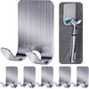 Gorffy Porta Rasoio Doccia Multiuso - 6 Pezzi Lamette Impermeabili