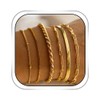 Sinalty Gold Bracelets Pack Cuban Link Chain Bracelet Dainty Jewelry