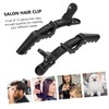 Mikinona 2sets Hair Styling Essential Black Hair Clips Salon Clips