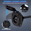MICTUNING 20" Cord For Boat Trucks Trailer 15 Amp AC