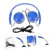 SEWACC 1pc Foldable Boy Girl Headset Stereo Music Headphones for