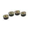 A ABSOPRO 4pcs Car Freeze Rubber Expansion Plug Fit 1-5/8"